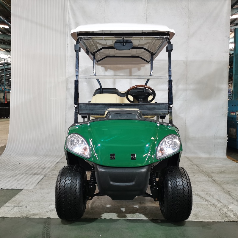 Carrello da golf elettrico 2+2 posti con batteria al litio