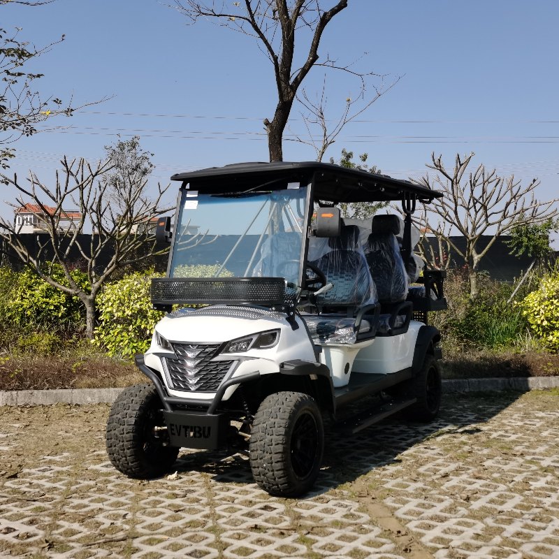 Veicolo da caccia elettrica da 4+2 posti con batteria al litio