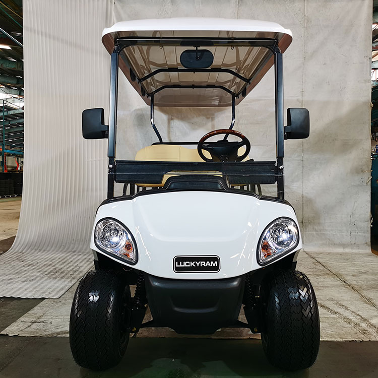 Carrello da golf elettrico da 4 posti con batteria al litio